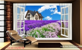 3D wall paintings of windows v060