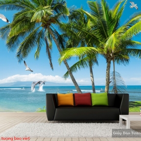 3D wall paintings of the sea S197