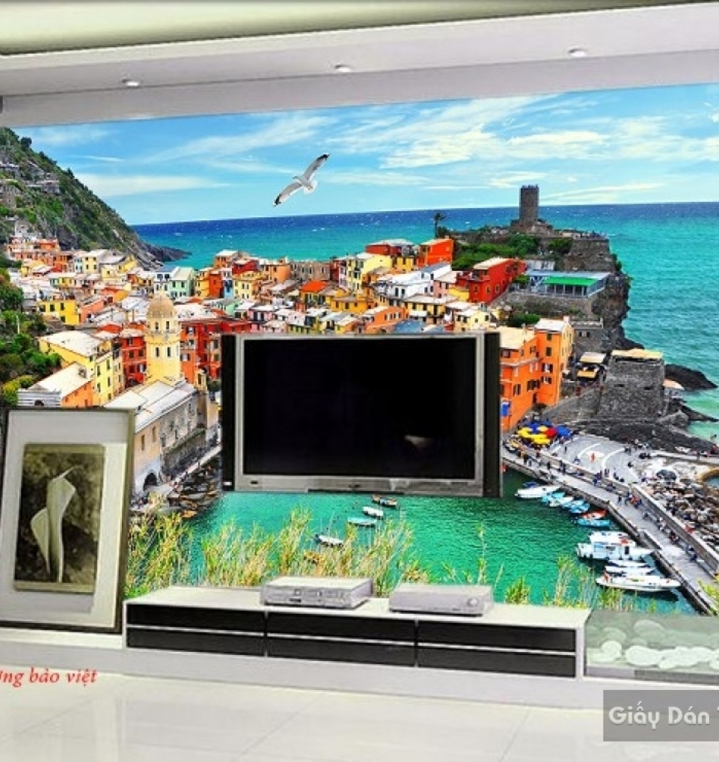 Wallpaper 3d sea scenery s181