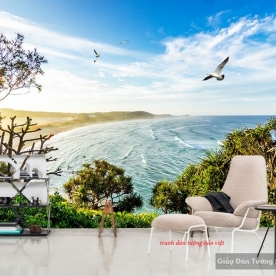 Wall paintings sea scenery s172