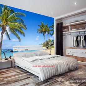 Wall paintings sea scenery s178