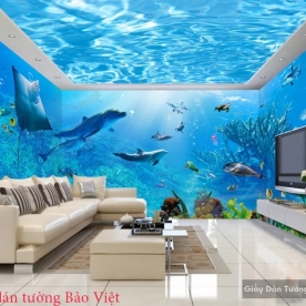 Panaroma 3d landscape murals v006