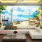 Wall paintings of the sea landscape s251