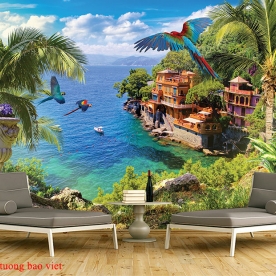 Paintings of sea scenery s254