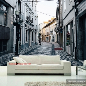 Wall paintings of street scenes Fm256