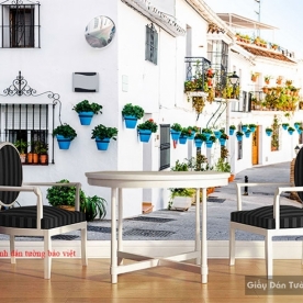 Wall painting of Fm260 street