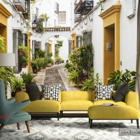 European landscape wall paintings Fm292