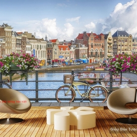 Dutch landscape murals FM227