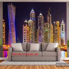 Wallpaper of the city landscape Fm258