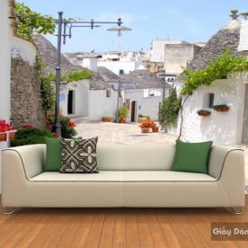 Wallpaper 3D landscape painting Fm017