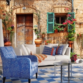 Wallpaper 3D landscape painting Fm021