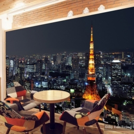 3D landscape painting wallpaper Fm050