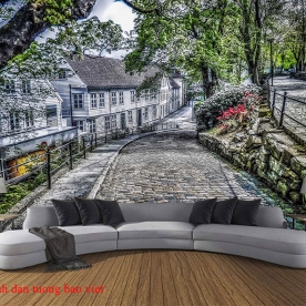 Murals 3d street scene fm433