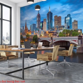 Wallpaper murals city me009