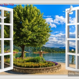 3D wall paintings of natural landscapes Tr152