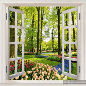 Wall paintings of natural scenery Fi008