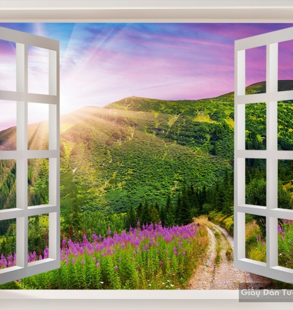 Wall paintings of natural scenery Fi009