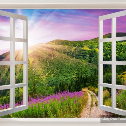 Wall paintings of natural scenery Fi009