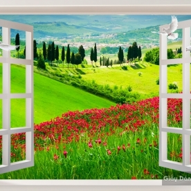 Wall paintings of natural scenery Fi019