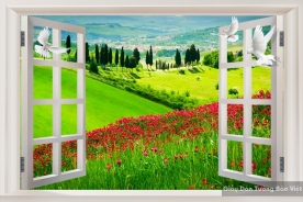 Wall paintings of natural scenery Fi019