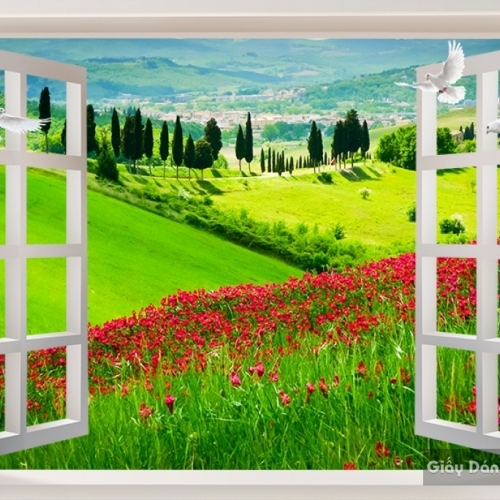 Wall paintings of natural scenery Fi019