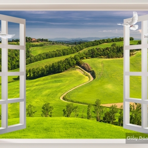 Wall paintings of natural scenery Fi020