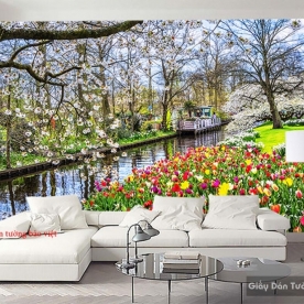 Wall paintings of natural scenery Fi057