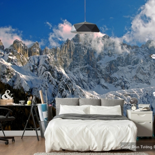 Wall paintings of natural scenery M002