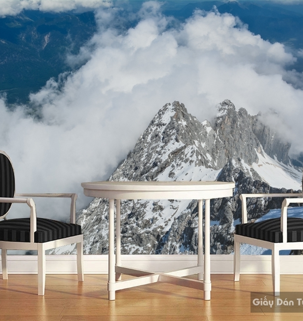 Wall paintings of natural scenery M003