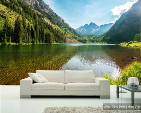 Wall paintings of natural scenery M007