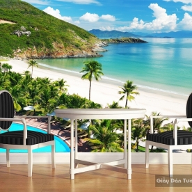 Wall paintings of natural scenery S005