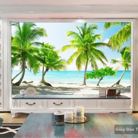 Wall paintings of natural scenery S006