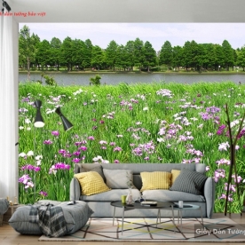 Wall paintings of natural scenery fi078