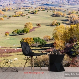 Wall paintings of natural scenery fi079