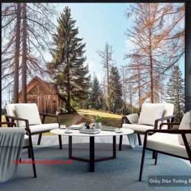 Wall paintings of natural landscapes tr237