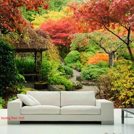 Wall paintings of natural scenery fi121