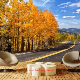 Wall paintings of natural scenery fi140