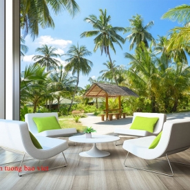 Wall paintings of natural scenery me043