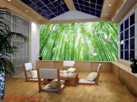 Wall paintings of natural scenery me052