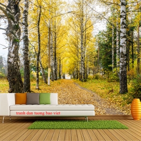 Wall paintings of natural landscapes tr309