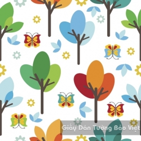 3D Wallpaper Children Painting CA 1502-27