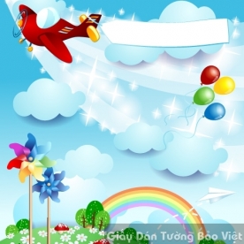 3D Wallpaper Paintings for Children CA 1503-11