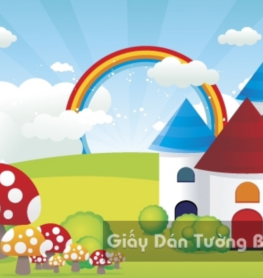 3D Wallpaper Children Painting CA 1503-17