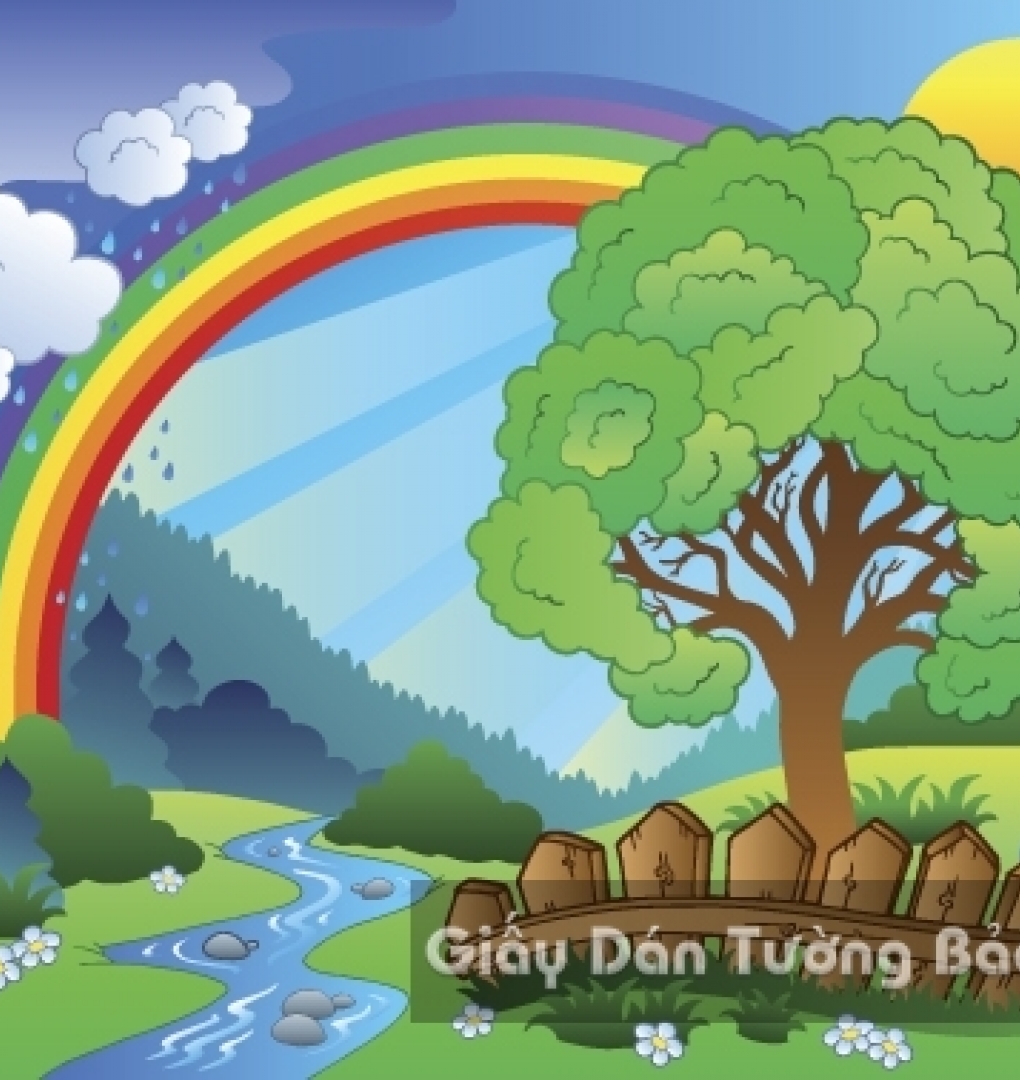 3D Wallpaper Children Painting CA 1503-18