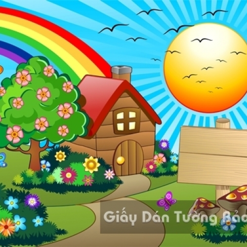 3D Wallpaper Paintings for Children CA 1503-19