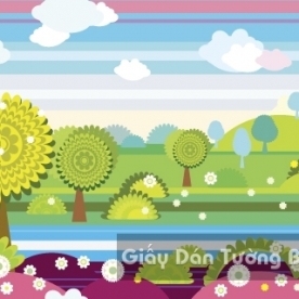 3D Wallpaper Paintings for Children CA 1503-3