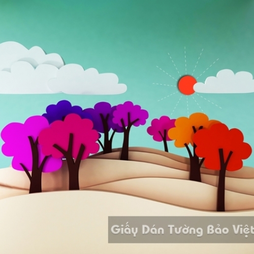 3D Wallpaper Paintings for Children CA 1503-6