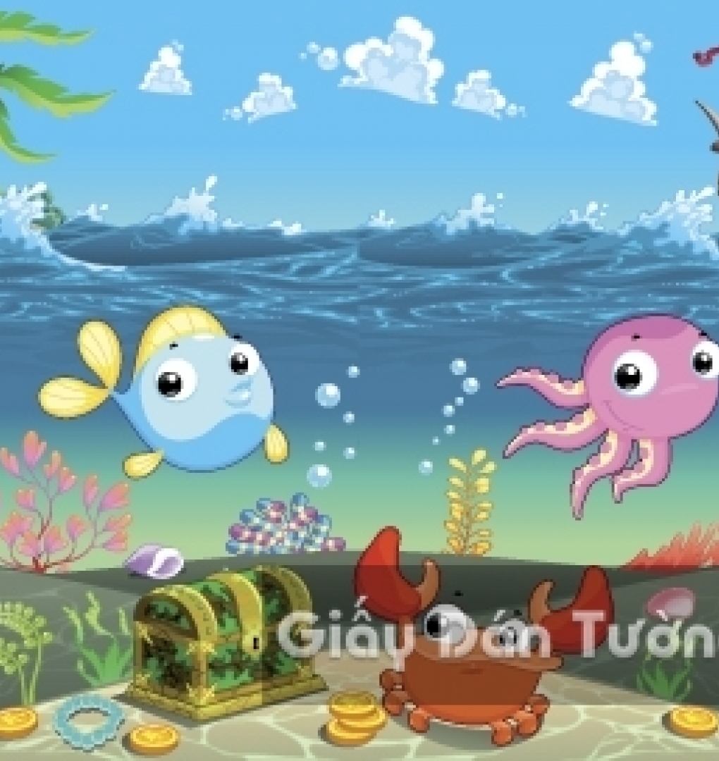 3D Wallpaper Paintings for Children CA 1504-3