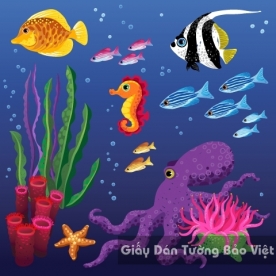 3D Wallpaper Paintings for Children CA 1504-7