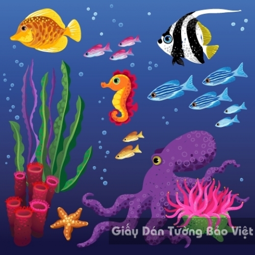 3D Wallpaper Paintings for Children CA 1504-7